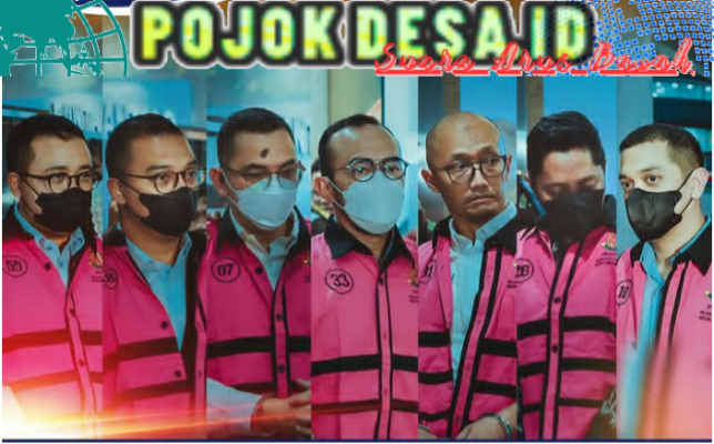 Kolase Foto 7 Tersangka Perkara Dugaan Korupsi BBM